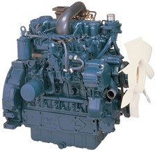 Двигатель дизельный Kubota V3600-T (Турбо)
