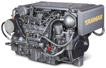 Судовой дизельный двигатель Yanmar 8LV-320 / 350 / 370